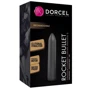 Перезаряжаемая вибропуля Dorcel Rocket Bullet Black: Тип и форма Вибропули