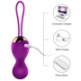 Вагинальные шарики с вибрацией и с пультом ДУ FOX - Vibrating Silicone Kegel Balls USB фото 8