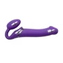 Безремневой страпон з вібрацією Strap-On-Me Vibrating Violet M: Наявність вібрації є