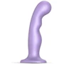 Насадка для страпону Strap-On-Me Dildo Plug P&G Lilas Metallic XL