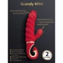 Кручений вібратор з кліторальним стимулятором Gvibe Gcandy Mini Red фото 9