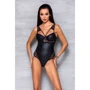 Боді з еко-шкіри та мережива Loona Body black XXL/XXXL - Passion: Вид Боди