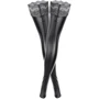 Панчохи Noir Handmade F135 Powerwetlook stockings Вlack, 3XL: Вид Чулки