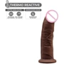 Фалоімітатор Silexd Robby Brown (Premium Silicone Dildo MODEL 2 size 6 "): Тип Реалістичні