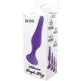 Анальний плаг Silicone Plug Purple - Medium: Наявність вібрації  немає