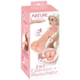 Мастурбатор-насадка - Nature Skin 2 in 1 Extension + Masturbator: Матеріал TPE (термопластичный эластомер)