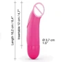 Вібратор Dorcel Real Vibration S Magenta 2.0, що перезаряджається: Тип управління кнопкове