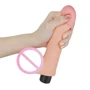 Вібратор LoveToy Real Softee Vibrator With Balls Flesh 8": Довжина, см 17