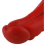 Фаллоимитатор-насадка Hismith 8.35" Curved Silicone Dildo Red Monster Series: Длина проникновения, см 16.5