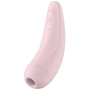 Вакуумный клиторальный стимулятор Satisfyer Curvy 2+ Pink: Тип и форма Классические