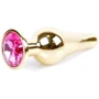 Анальна пробка Boss Series - Jewellery Gold BUTT PLUG Pink (BS6400062) фото 8