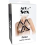 Портупея жіноча Art of Sex - Aiden Leather harness (чорний, XS-M): Вид Портупеи