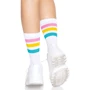 Шкарпетки жіночі в смужку Leg Avenue Pride crew socks Pansexual, 37–43 размер: Вид Носки