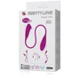 Гибкий двусторонний вибратор Pretty Love - Snaky Vibe (BI-014327-2): Длина, см 60