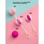 Інтимні кульки для початківців Gvibe Geisha balls Mini Pink: Матеріал Силикон, Пластик