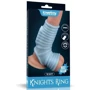 Насадка на член LoveToy Knights Ring Vibrating Wave With Scrotum Sleeve Blue: Для кого Для мужчин