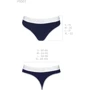 Спортивные трусики-стринги Passion PS007 PANTIES navy blue, size S: Для кого Для женщин