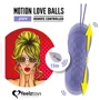 FeelzToys Remote Controlled Motion Love Balls Jivy - виброяйцо с дистанционным управлением, 8,3х3,3 см: Назначение Анальные