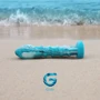 Анальний фалоімітатор Gildo - Ocean Wave Glass Dildo: Діаметр, см 3.8