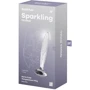 Скляна анальна пробка Satisfyer Sparkling Crystal: Наявність вібрації  Нет