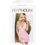 Сорочка с воротником халтером и стрингами Penthouse - Sweet&Spicy Rose M/L: Применение На тело