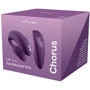 Смарт-вибратор для пар We-Vibe Chorus Purple, сенсорное управление вибрациями сжатием пульта фото 10