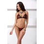 Комплект еротичної білизни Passion MELISSA BIKINI black XXL / XXXL: Вид Комплекти