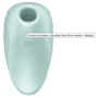 Вакуумний кліторальний стимулятор із вібрацією Satisfyer Pearl Diver Mint: Тип управління Кнопочное