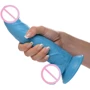 Фаллоимитатор Pop Peckers 7.5" Dildo Blue: Тип Классические дилдо