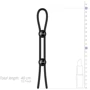 Ерекційне кільце Nexus FORGE Double Adjustable Lasso Black: Виробник Nexus