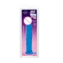 Фалоімітатор Doc Johnson Jelly Jewels - Dong with Suction Cup - Blue: Призначення Вагінальні