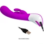 Вибратор Pretty Love Harlan Vibrator Purple: Тип и форма Кролики