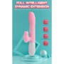 Вібратор BOSS FoxShow Silicone Heating and Thrusting Vibrator Pink фото 8