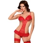 Боді SoftLine Orsola M/L (red)