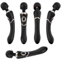 Универсальный вибромассажер Cleopatra Wand Massager: Длина, см 24.2