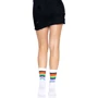 Шкарпетки жіночі в смужку Leg Avenue Pride crew socks Rainbow, 37–43 розмір: Матеріал Полиэстер