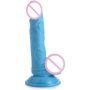 Фалоімітатор Pop Peckers 6.5" Dildo With Balls Blue