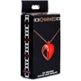 Ожерелье с подвеской вибратором Charmed Vibrating Silicone Heart Necklace, 90 см (красный) фото 8