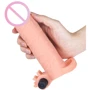 Насадка на член LoveToy Pleasure X-Tender Vibrating Series Flesh Add 2": Назначение Для увеличения