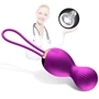 Вагинальные шарики с вибрацией и с пультом ДУ FOX - Vibrating Silicone Kegel Balls USB фото 11