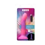 Фаллоімітатор, що світиться в темряві ADDICTION - Rave - 8" Glow in the Dark Dildo - Pink Purple: Наявність вібрації  Есть