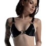 Лиф из натуральной кожи Feral Feelings - Bikini Top Black: Применение На грудь