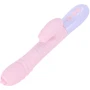 Вібратор BOSS FoxShow Silicone Heating and Thrusting Vibrator Pink: Довжина, см 23.2