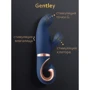 Вібратор кролик Gvibe Gentley Caribbean Blue: Тип і форма Кролики