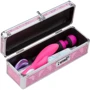 Кейс для зберігання секс-іграшок Powerbullet - Lockable Vibrator Case Pink з кодовим замком фото 4