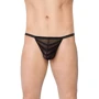 Чоловічі стрінги SoftLine - Mens Thong 4527, OneSize (black)