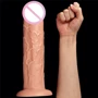 Реалистичный вибратор LoveToy Realistic Long Vibrating Dildo Flesh 11'': Тип и форма В виде члена