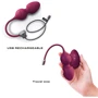 Вагінальні кульки Dorcel LOVE BALLS PLUM: Діаметр кульки, см 3.5