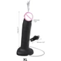 Фалоімітатор Strap-On-Me Squirting Cum Realistic Dildo Black XL: Мошонка Нет