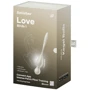 Вагінальні кульки з вібрацією Satisfyer Love Birds 1 Connect App White: Особливості Соединены между собой, Влагозащищенные